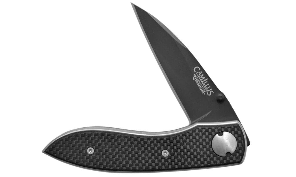 Camillus 8.25" Carbon Fiber Handle Folding Knife