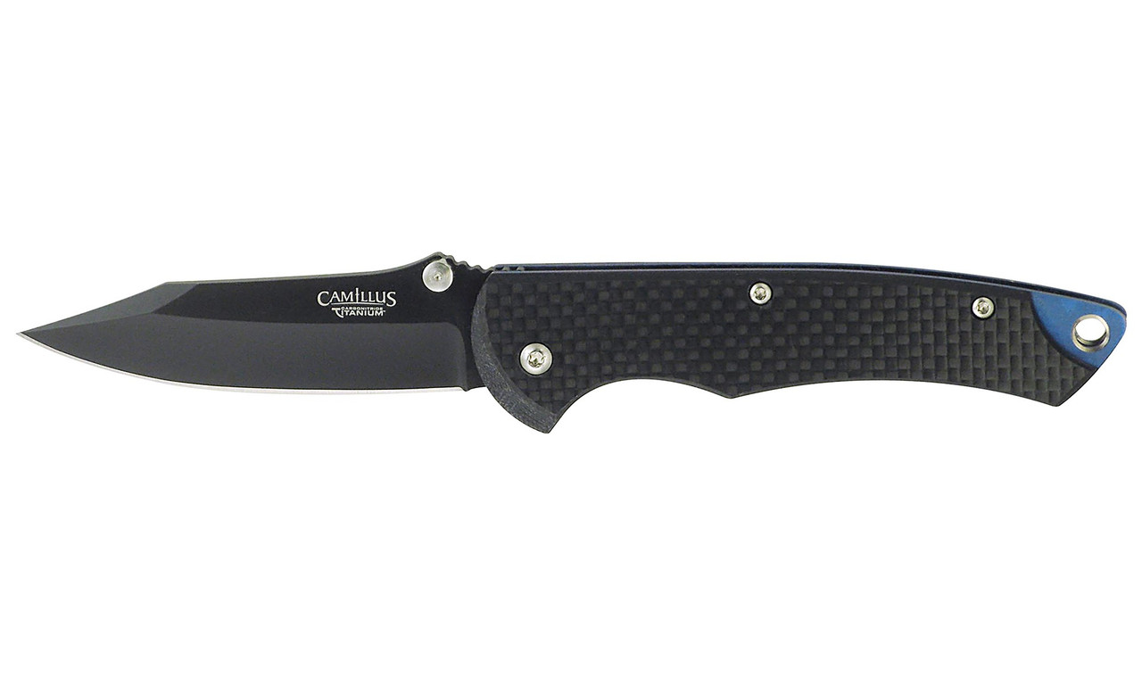 Camillus 7.25" Carbon Fiber Handle Folding Knife