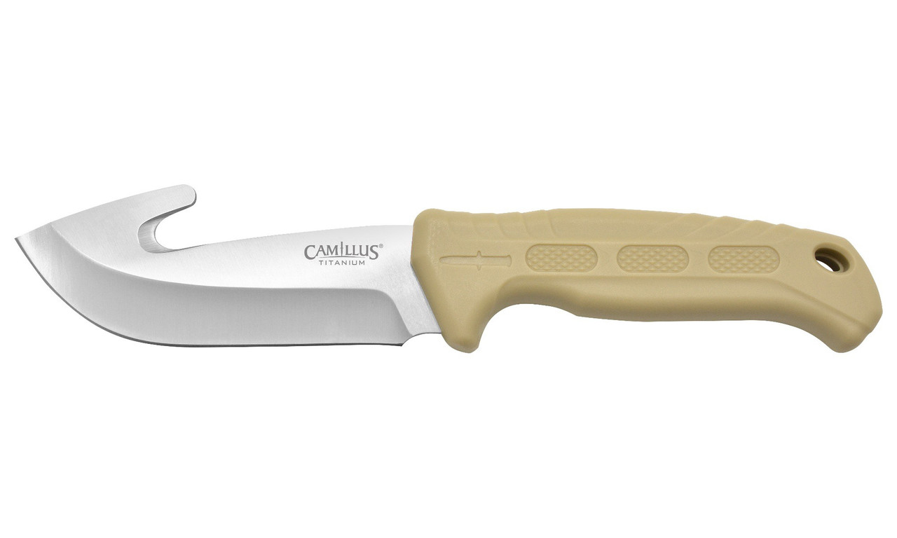 Camillus Roto 9" Gut Hook Fixed Blade Knife