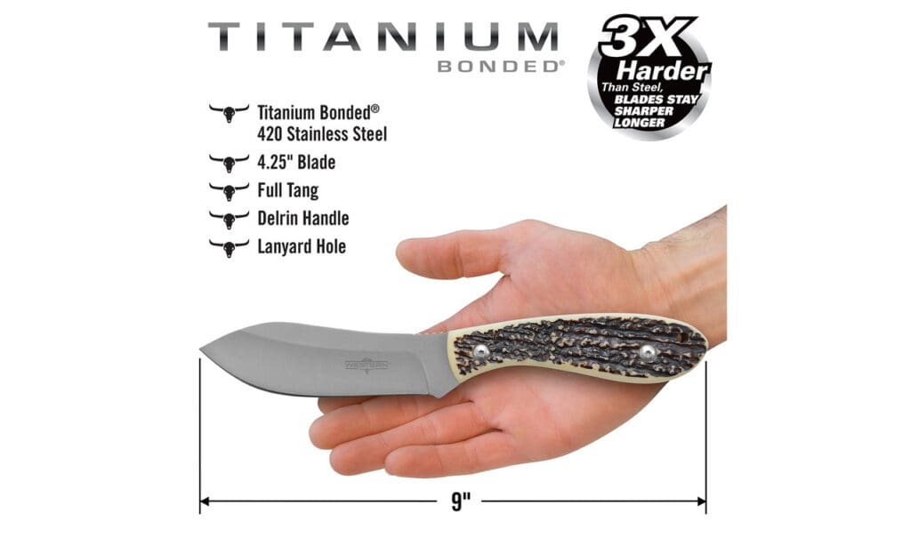 Western Crosstrail 9" Fixed Blade Knife