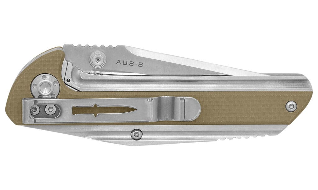 Camillus Sevens Desert Tan 7" Folding Knife