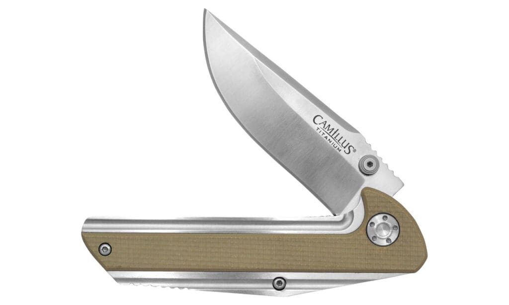 Camillus Sevens Desert Tan 7" Folding Knife