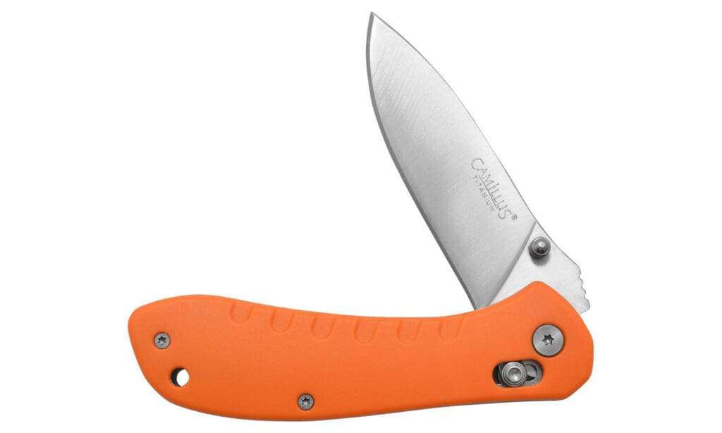 Camillus Rovax Orange 7.5" Folding Knife