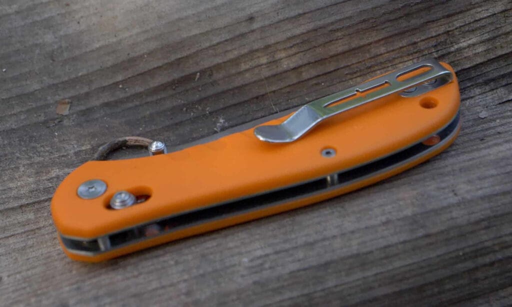 Camillus Rovax Orange 7.5" Folding Knife