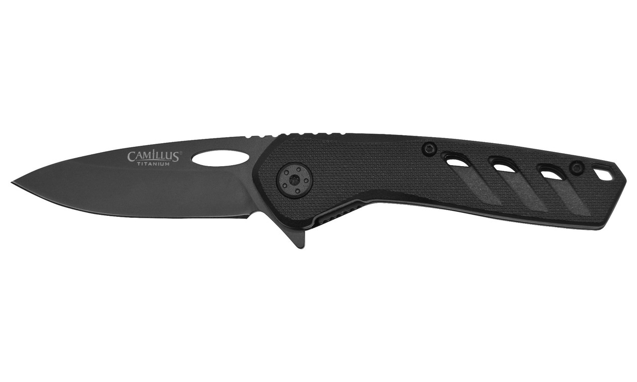 Camillus Slot Black 6.75" Folding Knife