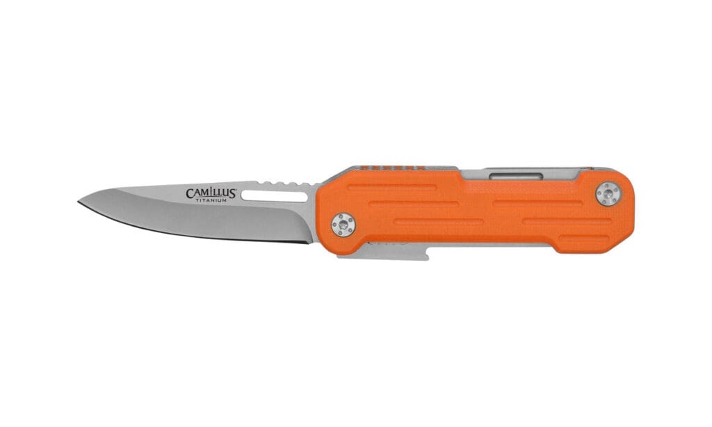 Camillus Pocket Block Orange 6.25" Folding Knife